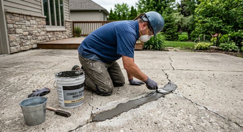 Cement Repair in West Des Moines, IA