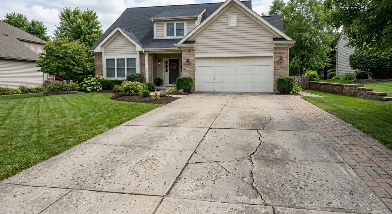 Concrete Driveway Crack Repair in Corpus Christi, TX