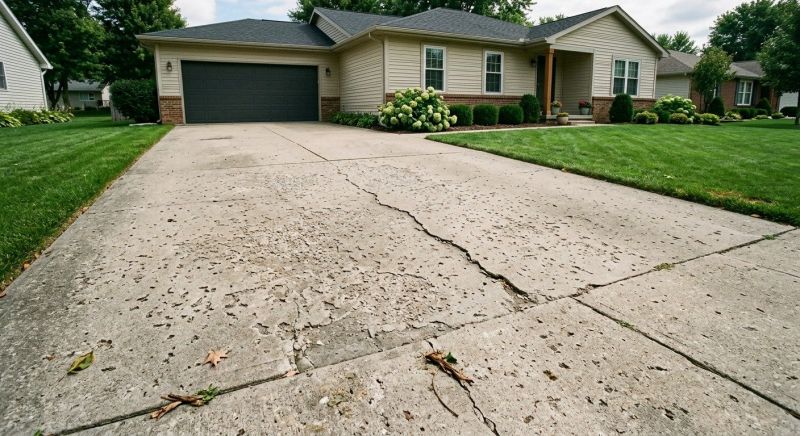 Driveway Spalling Repair in Corpus Christi, TX