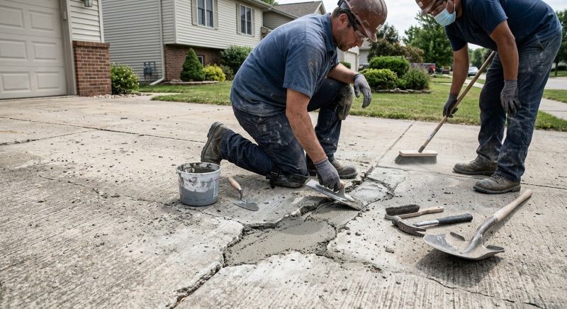 Garage Slab Repair in Corpus Christi, TX