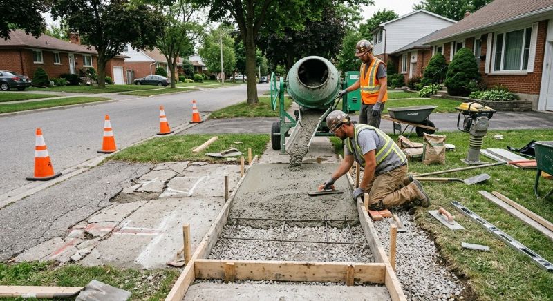 Pathway Repair in Des Moines, IA