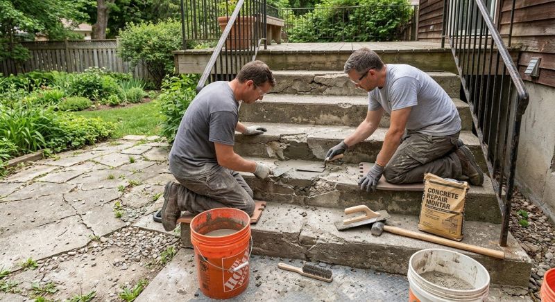 Patio Concrete Repair in Corpus Christi, TX