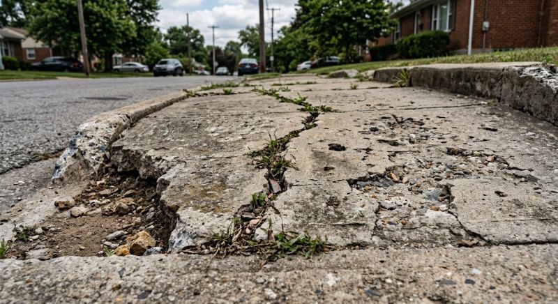 Sidewalk Grinding in Des Moines, IA